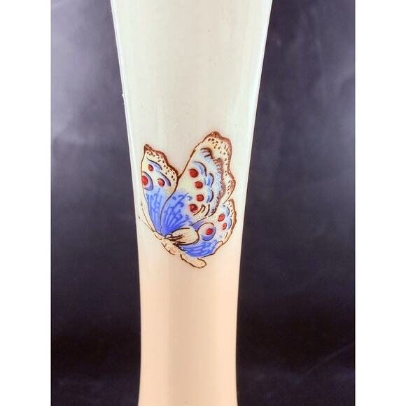 Vintage Gorham Bud Vase Secret Garden Ceramic Porcelain Teardrop - Picture 5 of 6